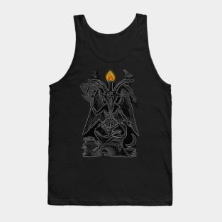 Baphomet the Sabbatic Goat | Solve et Coagula Tank Top